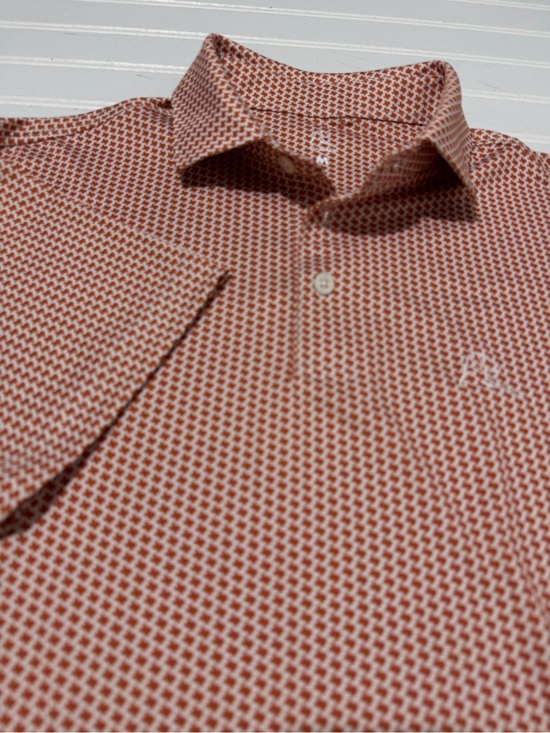 Rhoback Other - Rhoback "The Don't Mess" Texas State Print Performance Polo Shirt Men's Medium